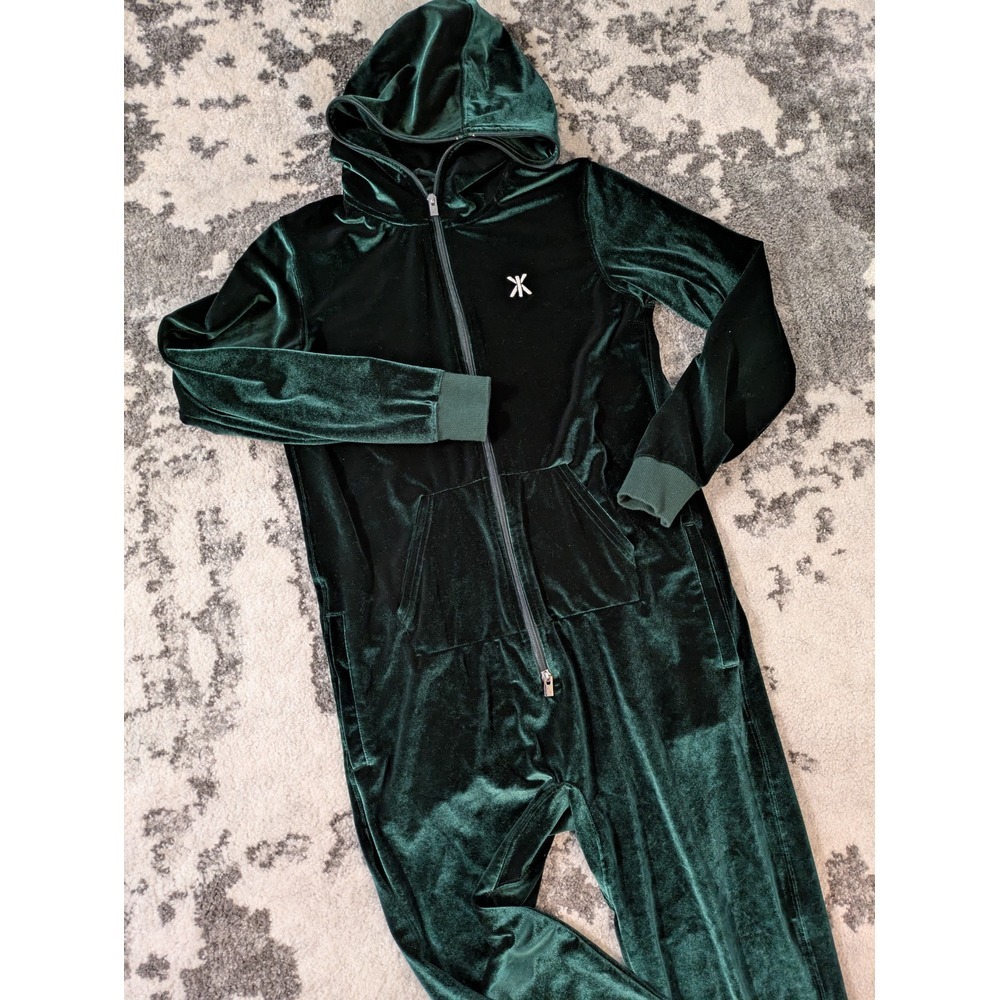 Onepiece Original Velour Jumpsuit Green - Picture 3 of 9